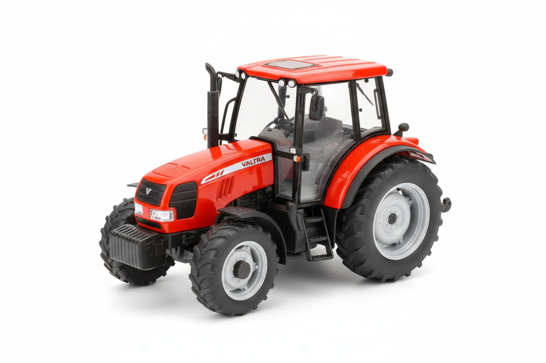 Miniatures Valtra 1:32 – Le Tracteur Finlandais en Rouge et Orange