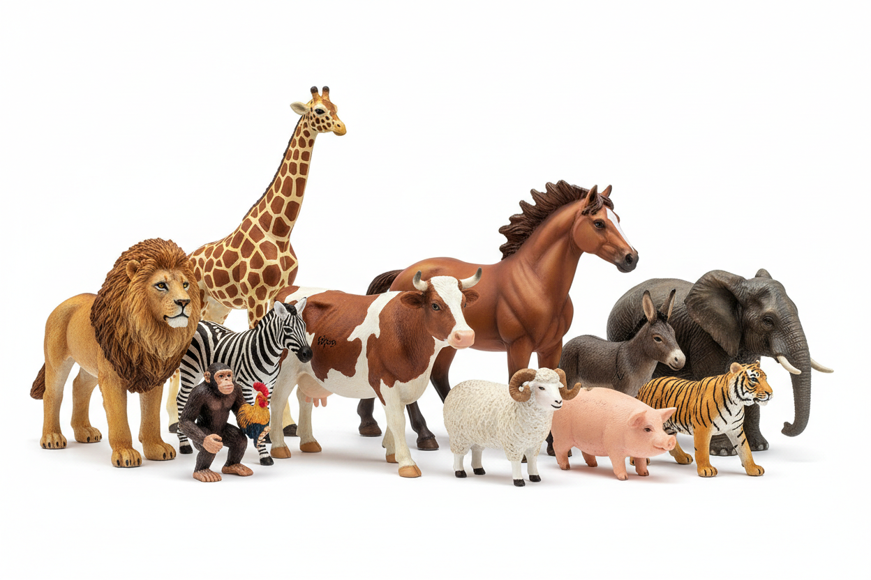 Figurines Papo – Animaux et Personnages