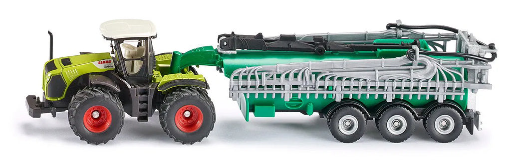 Coffret Tracteur Claas Xerion + Épandeur à Lisier Samson | 1:87 Siku | Réf. SIKU1827