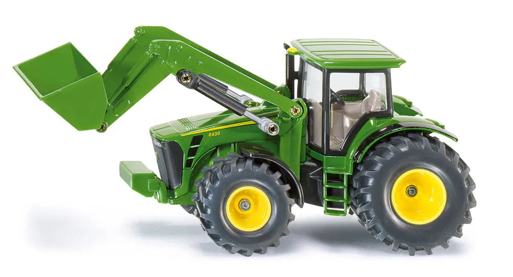Tracteur John Deere 8430 + Chargeur Frontal | 1:50 Siku | Réf. SIKU1982