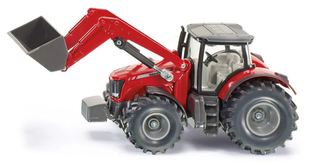 Tracteur Massey Ferguson 8690 + Chargeur Frontal | 1:50 Siku | Réf. SIKU1985