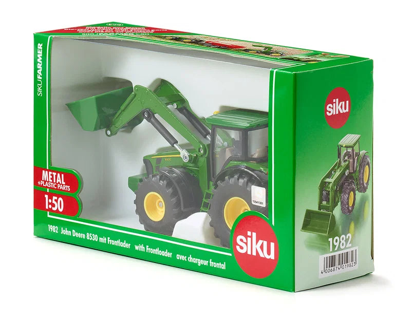 Tracteur John Deere 8430 + Chargeur Frontal | 1:50 Siku | Réf. SIKU1982