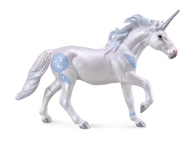 Étalon licorne bleu CollectA – Figurine XL