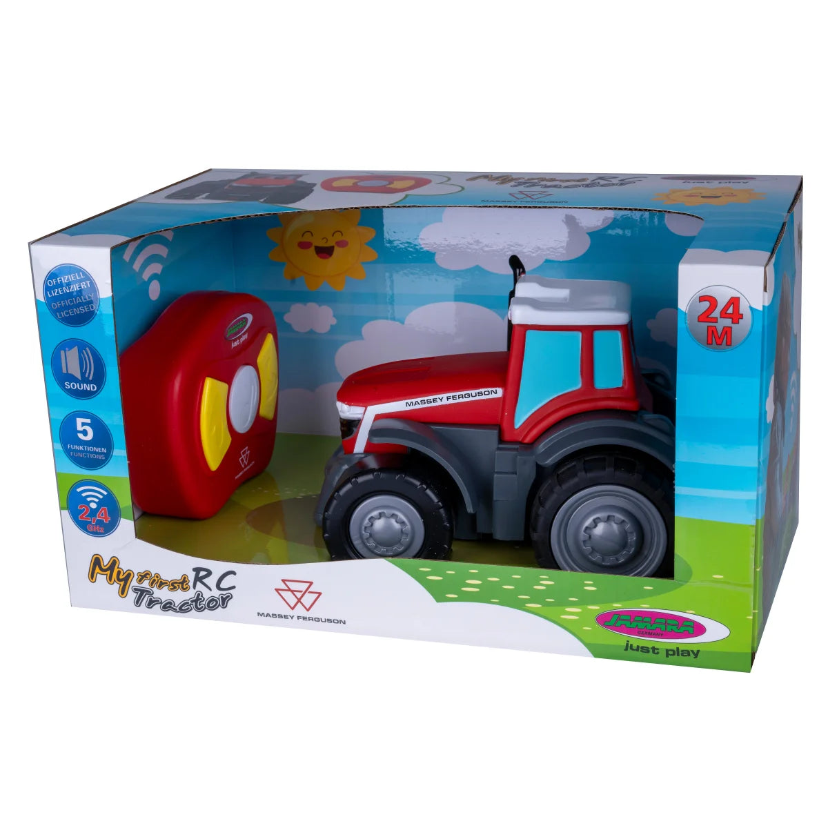 Massey Ferguson My First RC – Tracteur radiocommandé 2,4 GHz avec son