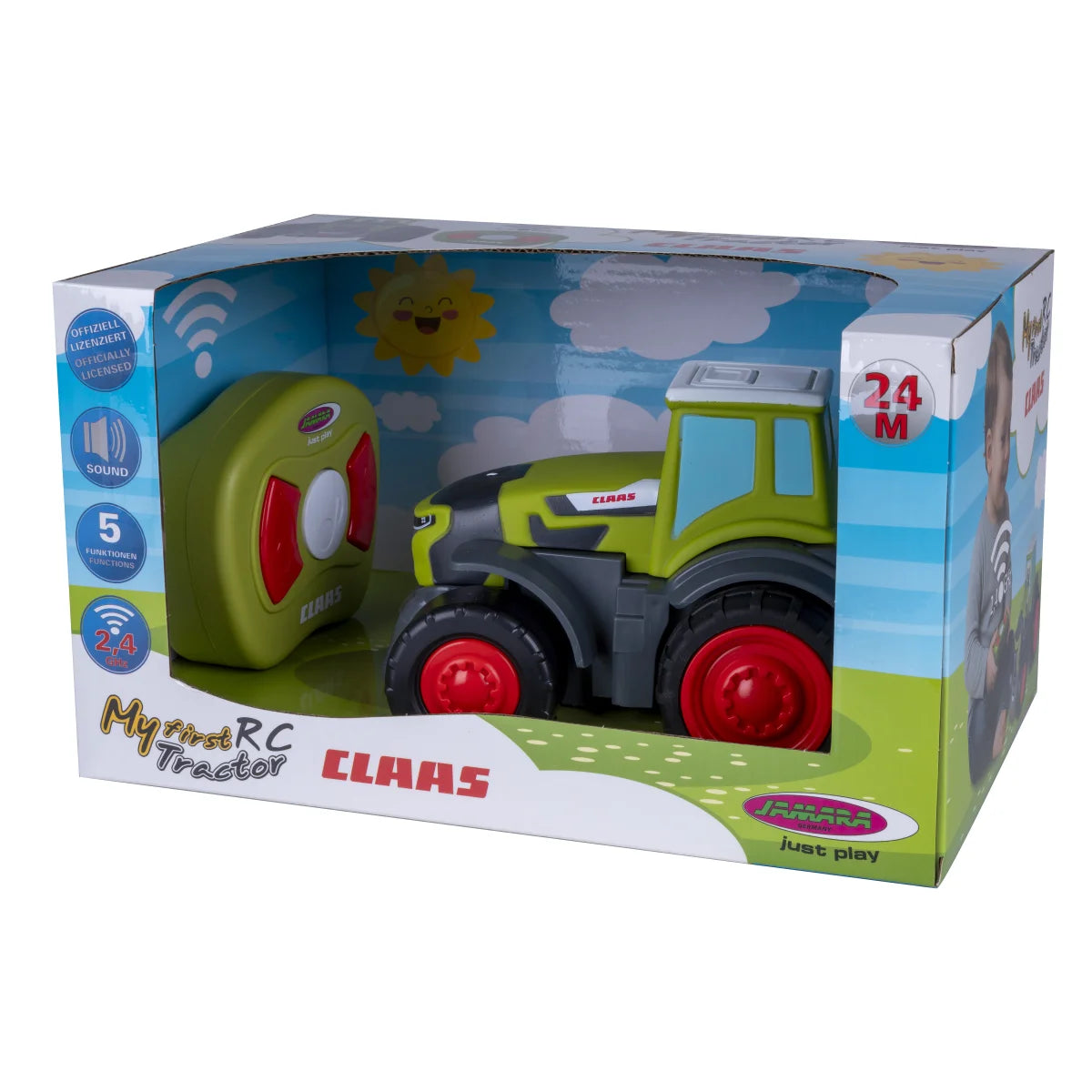 Claas My First RC – Tracteur radiocommandé 2,4 GHz avec son