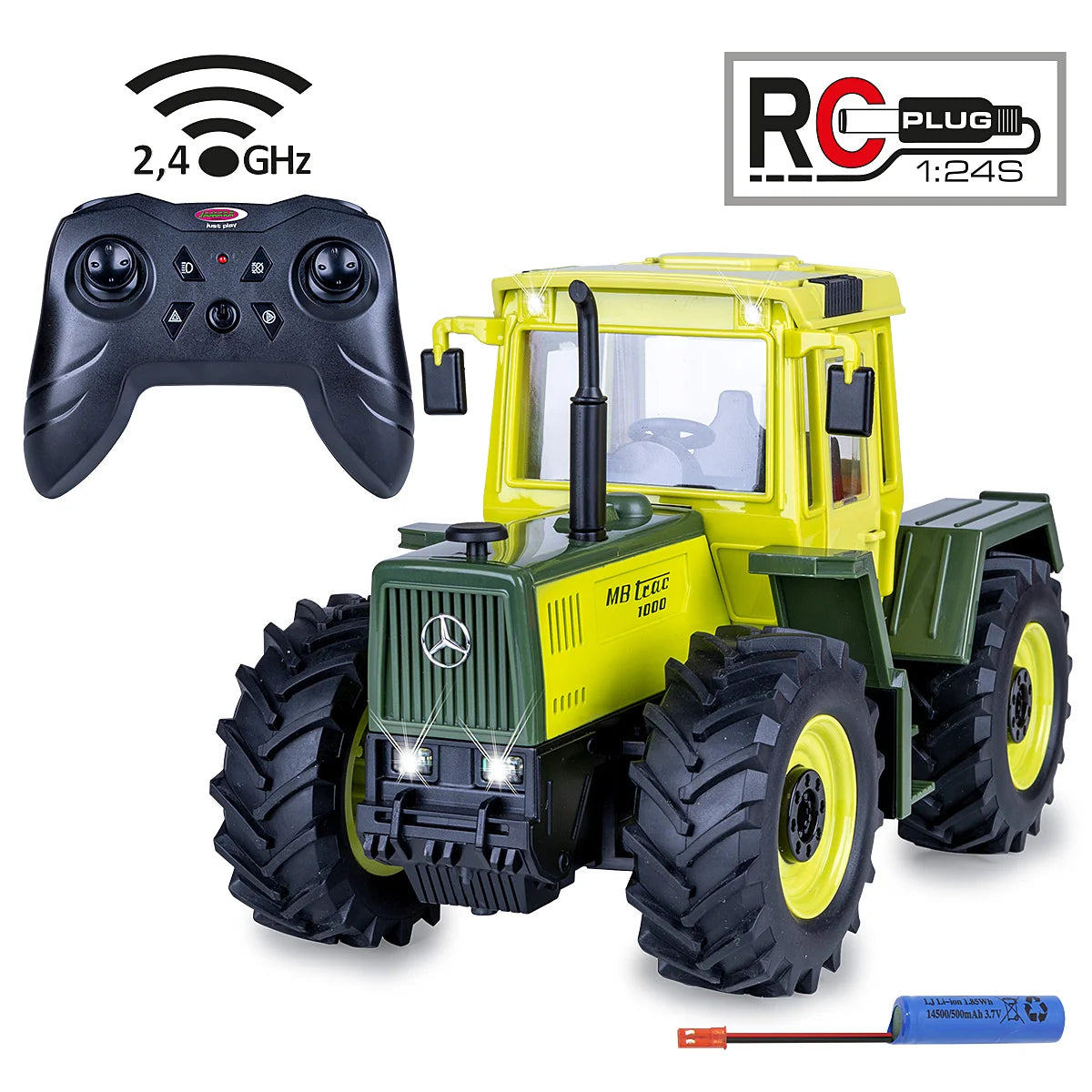 Mercedes-Benz MB-trac 1000 radiocommandé – 1:24, 2,4 GHz