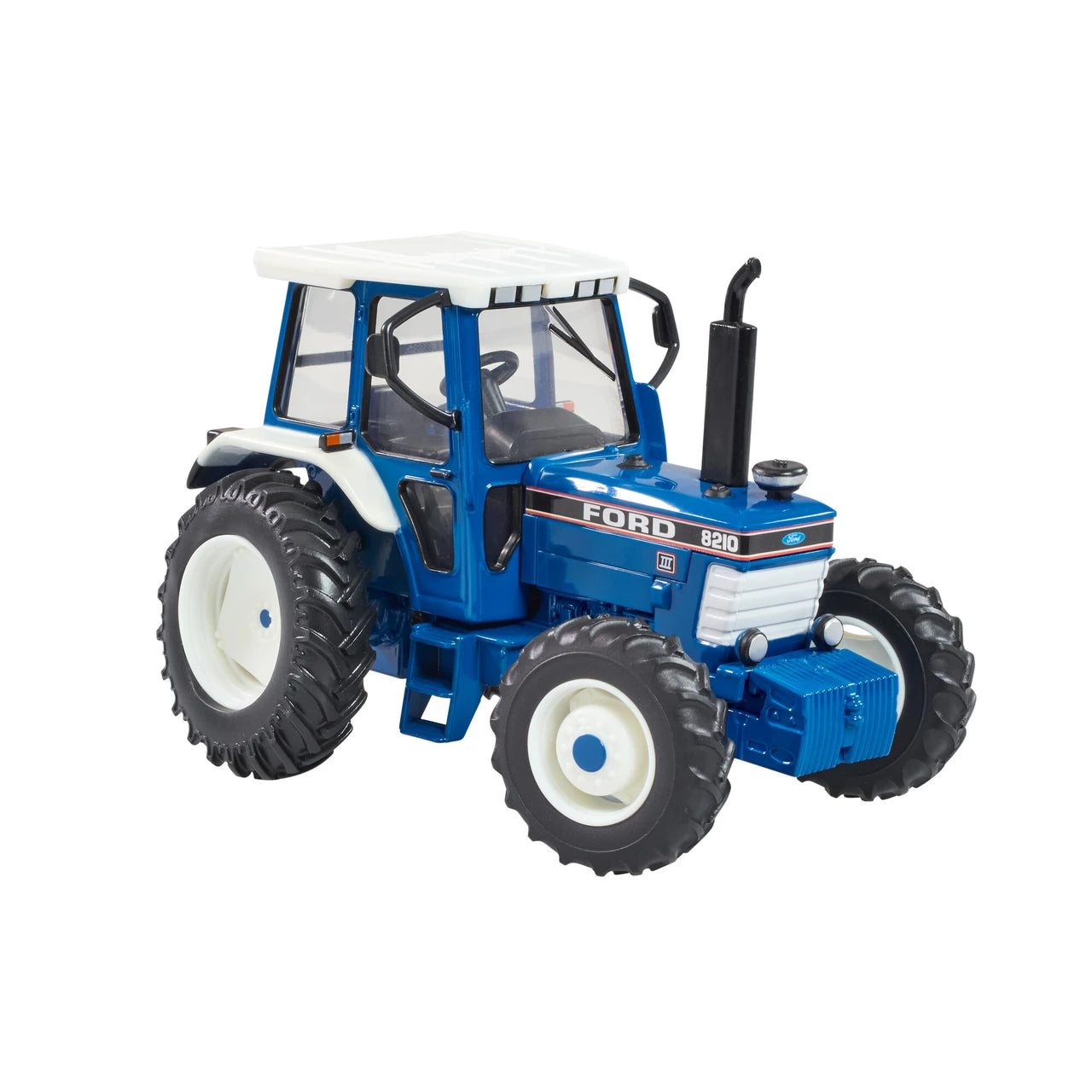 Tracteur Ford 8210 4WD Cabine Super Q Génération 3 | 1:32 Britains | Réf. BRI43418
