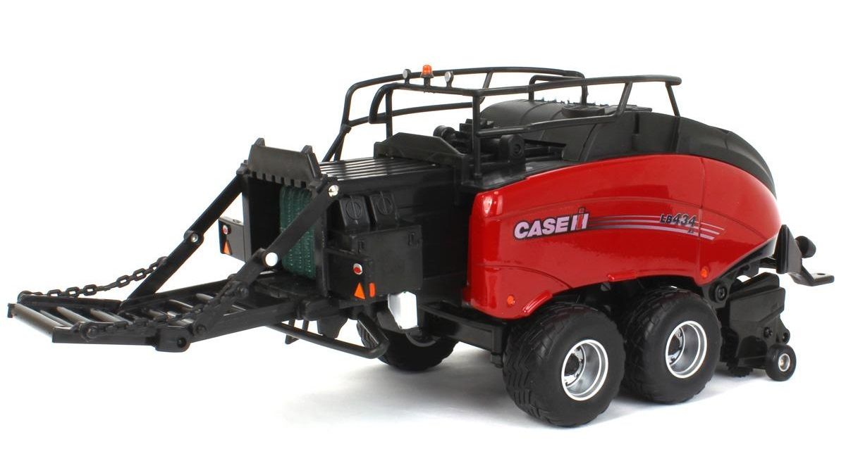 Presse à Balles Carrées Case IH LB434XL + 6 Balles de Foin | 1:32 ERTL | Réf. ERT44288
