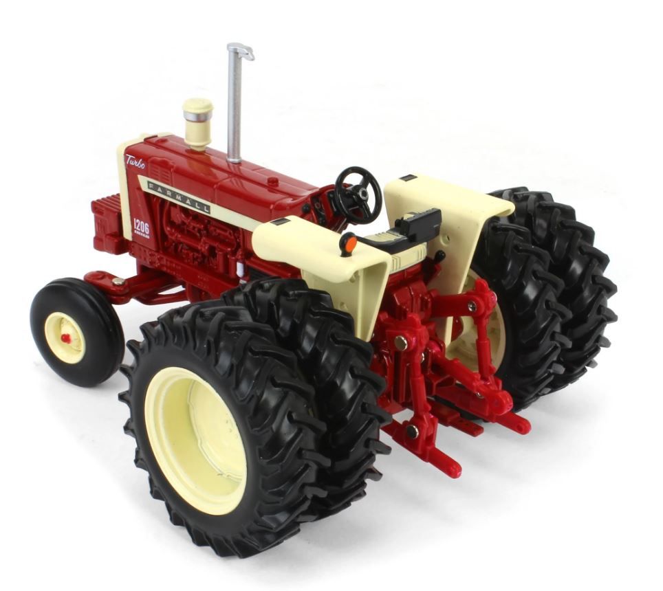 Tracteur Farmall 1206 avec Roues Jumelées – ERTL – Échelle 1:32