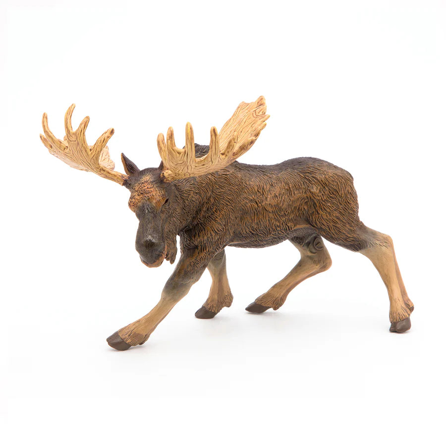 Figurine Élan Papo 50065 – Miniature animal sauvage peinte à la main