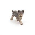 Figurine Louveteau Gris Papo 50162 – Miniature animal sauvage peinte à la main