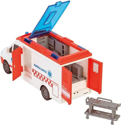 Ambulance Rétro-Friction Son Et Lumière 2402289