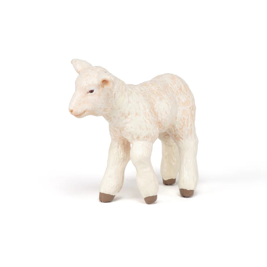 Figurine Agneau Papo 51047 – Miniature ferme peinte à la main