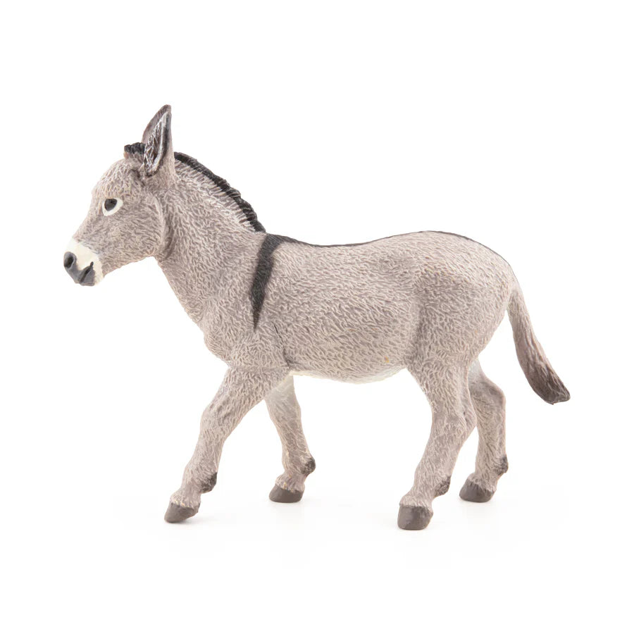 Figurine Âne de Provence Papo 51179 – Miniature ferme peinte à la main