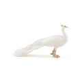 Figurine Paon Blanc Papo 51192 – Miniature oiseau peinte à la main