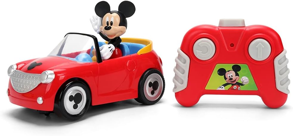 Voiture Radiocommandée Mickey Mouse Roadster | 1:32 Jada Toys | Réf. 9336836314R00