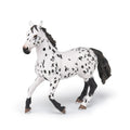PAPO Figurine Cheval appaloosa noir – Réf. 51539