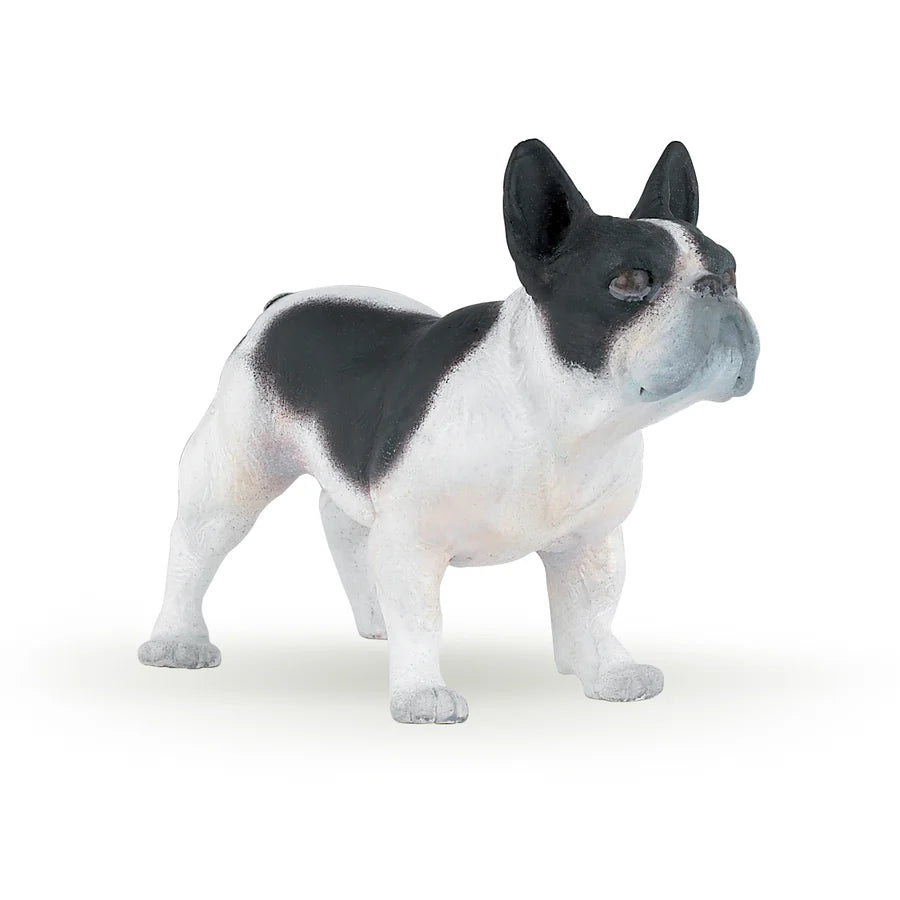 Figurine Bouledogue français noir et blanc - Papo
