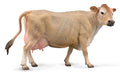 Vache jersiaise CollectA – Figurine de ferme L