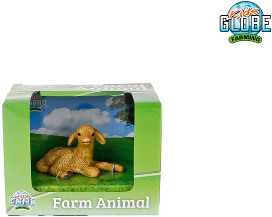 Mouton miniature Kids Globe 570449-2 – Figurine de ferme dès 3 ans