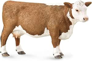 Vache Hereford CollectA – Figurine de ferme L