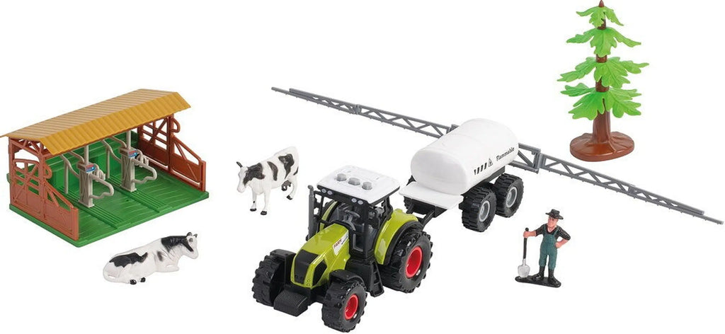 Coffret ferme avec tracteur son et lumière, modèle aléatoire | A2502257
