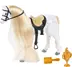 Cheval qui trotte et hennit, 25 cm | Modèle aléatoire A2502267