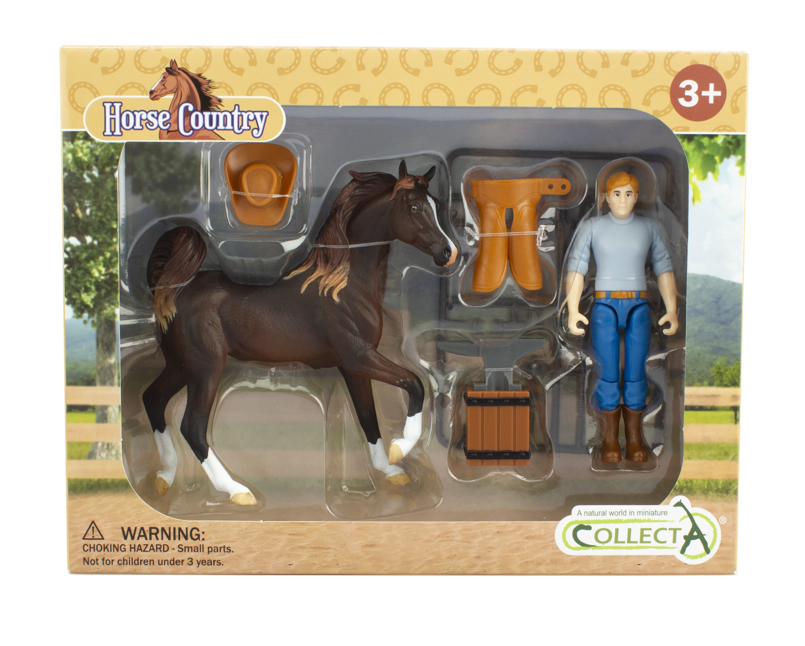 CollectA 84277 – Maréchal-ferrant avec Cheval