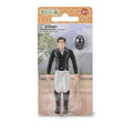 Cavalier de tournoi avec casque d’équitation CollectA