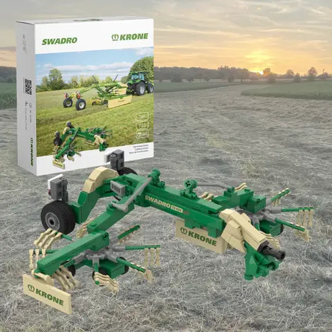 MunichBricks 209033170 – KRONE™ Swadro TS 620 Twin – Andaineur Échelle 1:32
