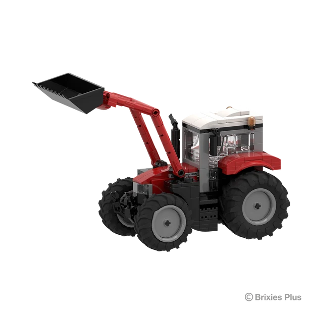 Massey Ferguson 5S avec chargeur frontal 1/32 – BRIXIES Plus 222.775