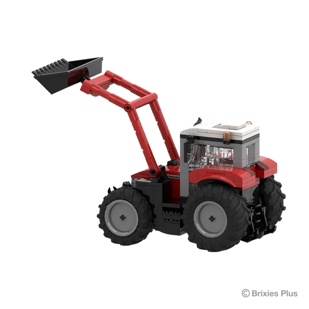 Massey Ferguson 5S avec chargeur frontal 1/32 – BRIXIES Plus 222.775