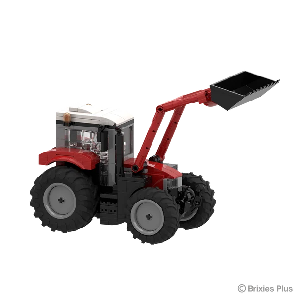 Massey Ferguson 5S avec chargeur frontal 1/32 – BRIXIES Plus 222.775