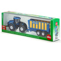 Coffret Tracteur New Holland T9 + Remorque Ensilage Silopower | 1:50 Siku | Réf. SIKU1947