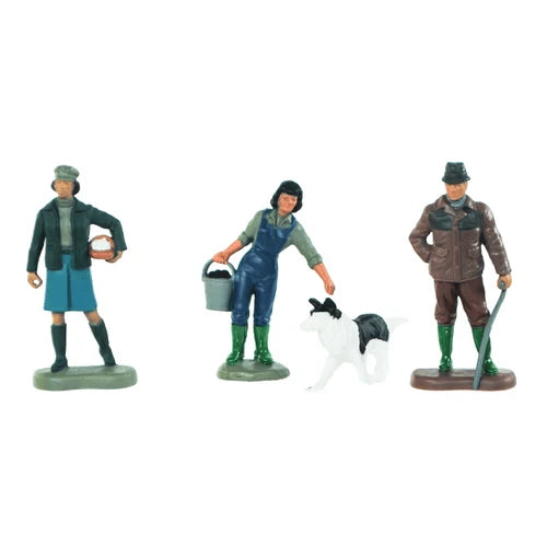 Hangar miniature avec animaux et personnage – Britains 43388 – 1/32