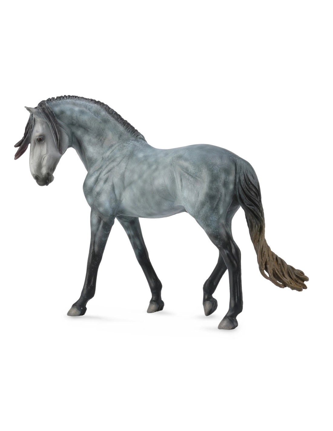 CollectA 88631 – Étalon Andalou Noir Silver Dapple (1:12)