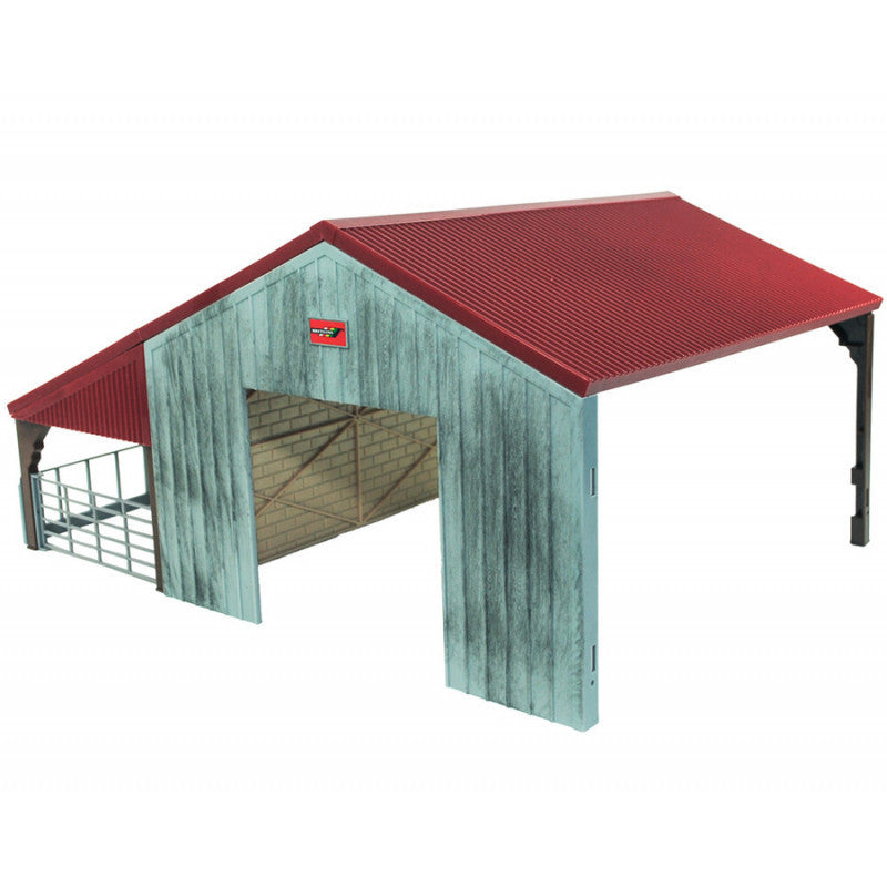 Hangar miniature avec animaux et personnage – Britains 43388 – 1/32
