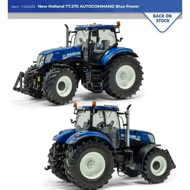 NEW HOLLAND T7.270 Blue Power Autocommand 301405 ROS 1/32