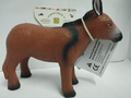 606 Âne animal de jeu en caoutchouc naturel