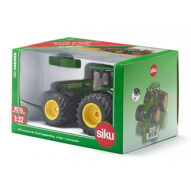 Siku 3292 John Deere 8R 410 jumelé