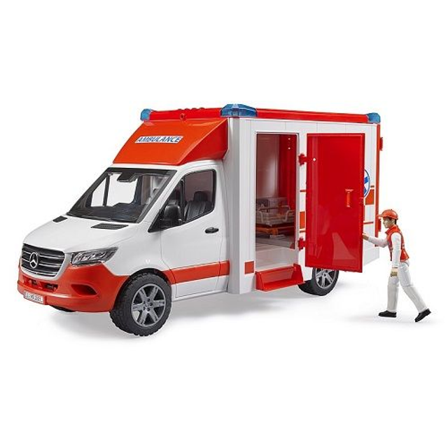 Bruder 02676 camion Mercedes Sprinter ambulance