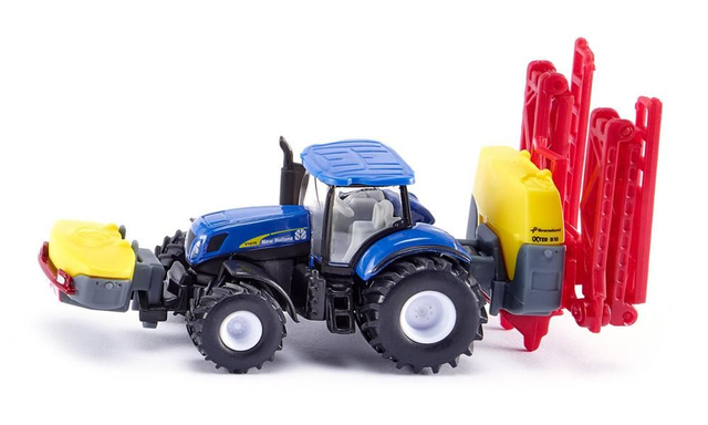 Siku 1799 tracteur New Holland avec pulvérisateur 1.87