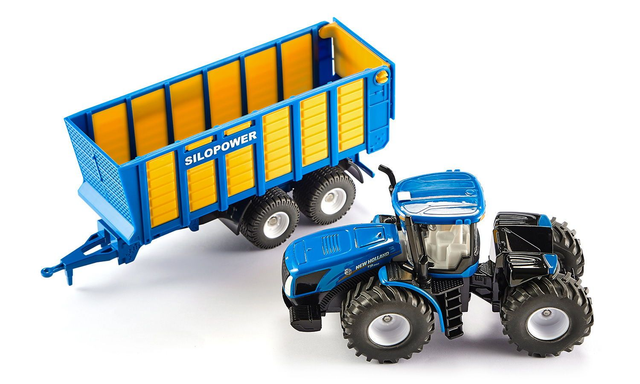 1:50 Tracteur avec remorque d'ensilage 1947