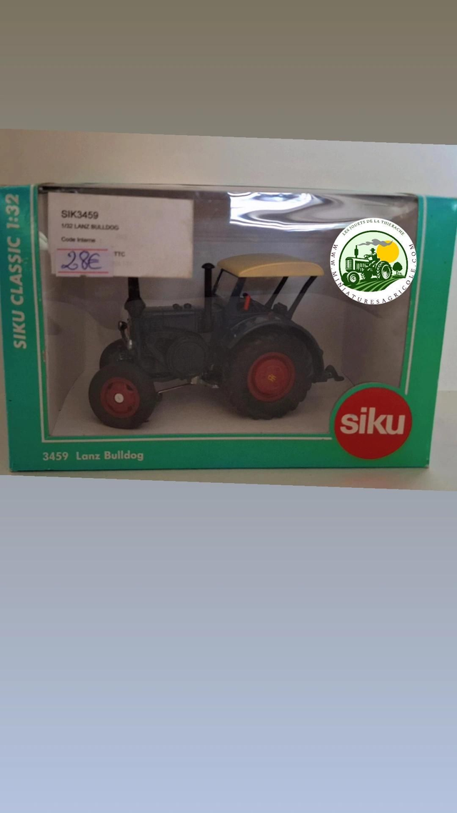 Tracteur lanz bulldog siku 3459