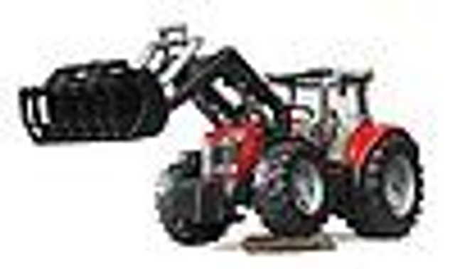 Bruder tracteur Massey Ferguson 7600 avec chargeur 03047