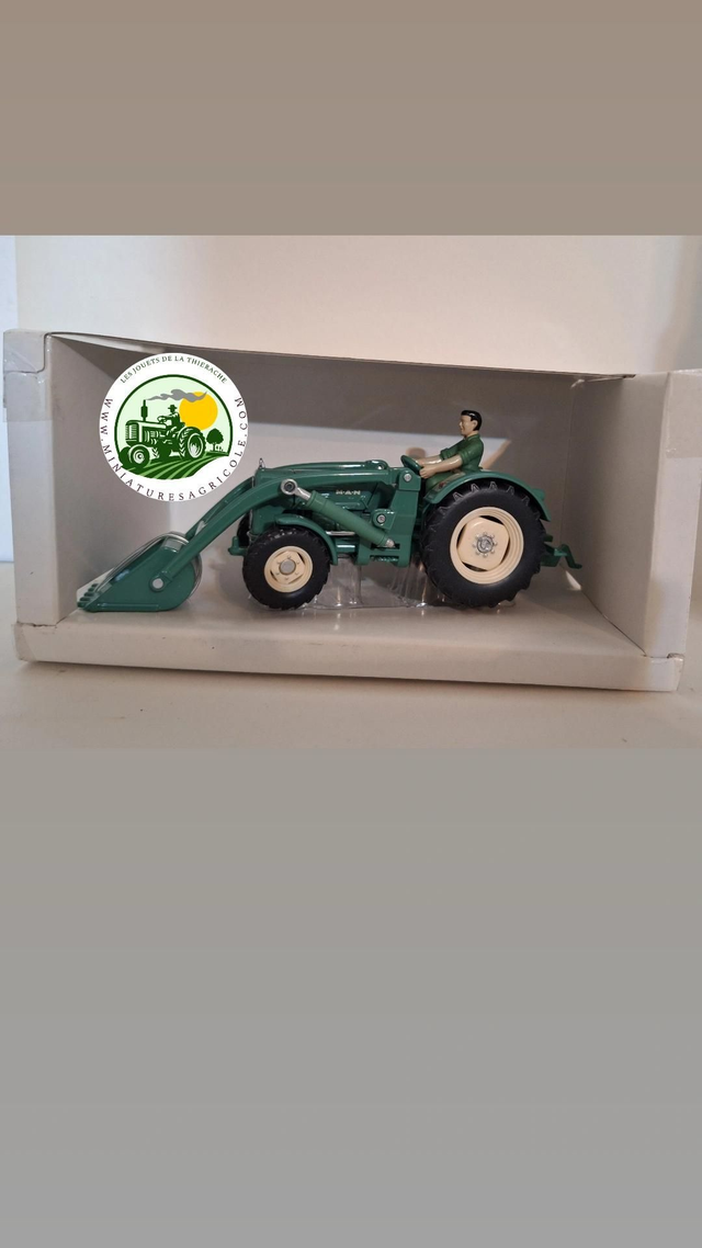 Siku Farmer 3472 MAN 4R3 avec tracteur à chargeur frontal 1:32