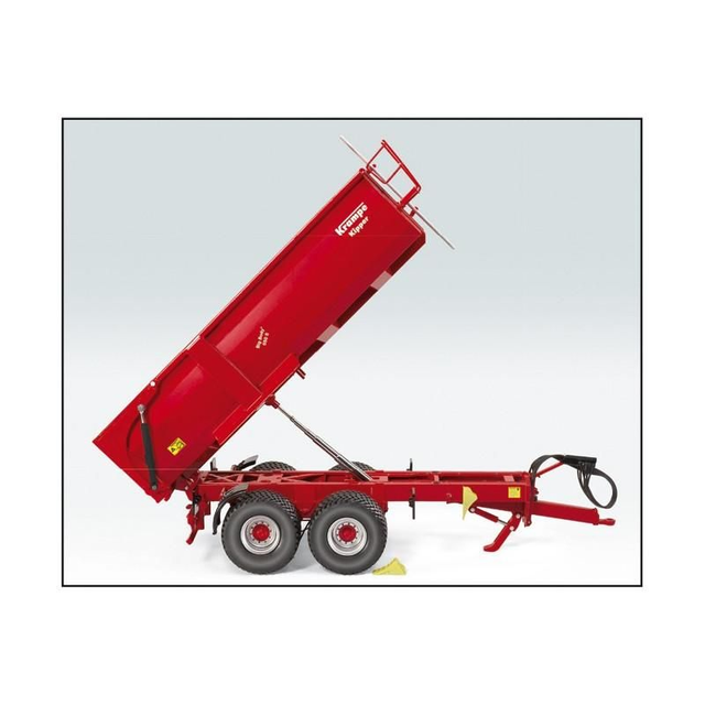 Remorque KRAMPE Big Body 650S Latéral W7335 WIKING 1/32