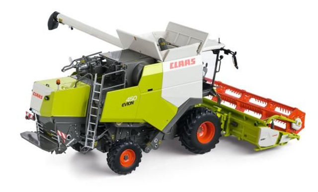 Moissonneuse batteuse CLAAS Evion 450 avec coupe blé - Edition limitée à 1000ex