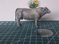 Taureau Bazadaise en resine baz01 1:32