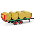 Bruder 02220 aanhangwagen met 8 balen